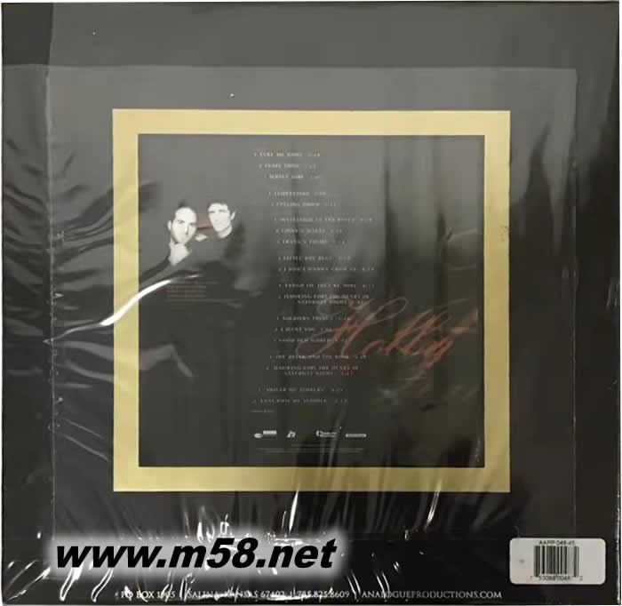 誘惑 TEMPTATION 45RPM LP 雙黑膠專輯背面圖片