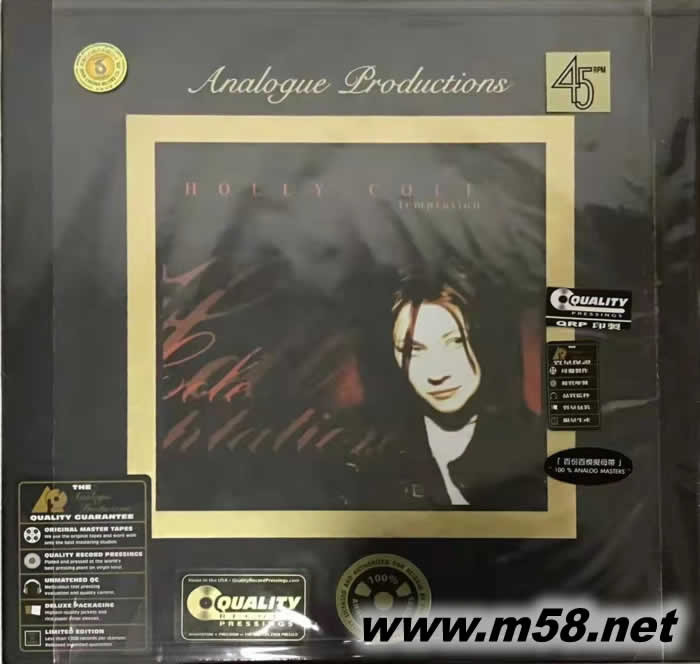 誘惑 TEMPTATION 45RPM LP 雙黑膠專輯正面圖片