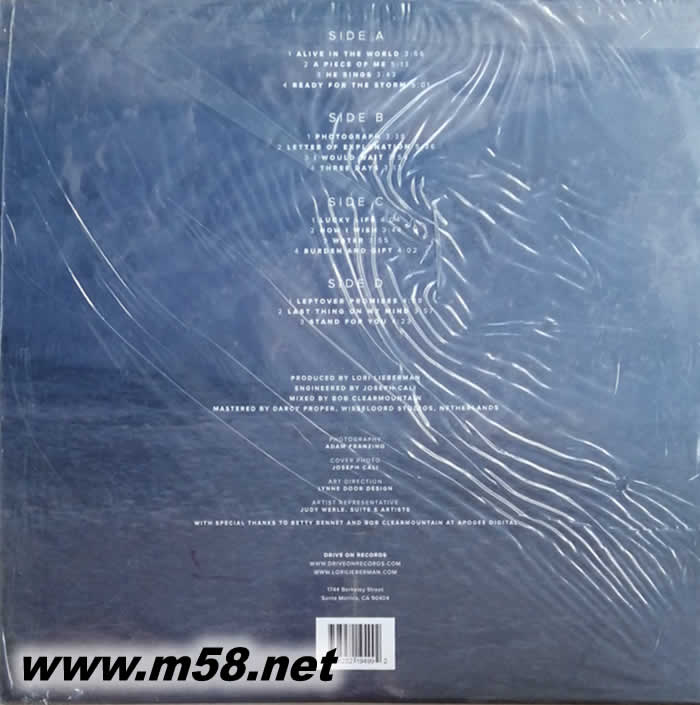 迎接風(fēng)暴 Ready for the Storm (民謠)雙 黑膠專輯背面圖片