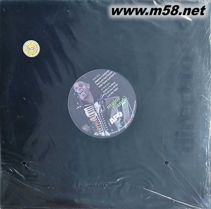 Major Handy 手風琴家同名專輯 黑膠專輯正面圖片