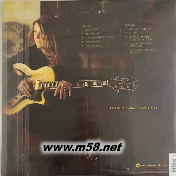 誘惑 Temptation(紅蘋果封面) 加拿大爵士女聲 黑膠專輯背面圖片