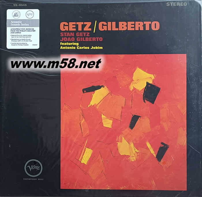 蓋茨/吉爾伯托夫婦 Getz/Gilberto (Verve Acoustic Sounds Series) 立體聲黑膠專輯正面圖片
