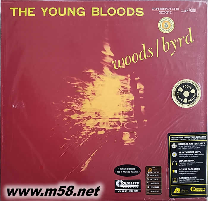 Phil Woods and Donald Byrd The Young Bloods 黑膠專輯正面圖片
