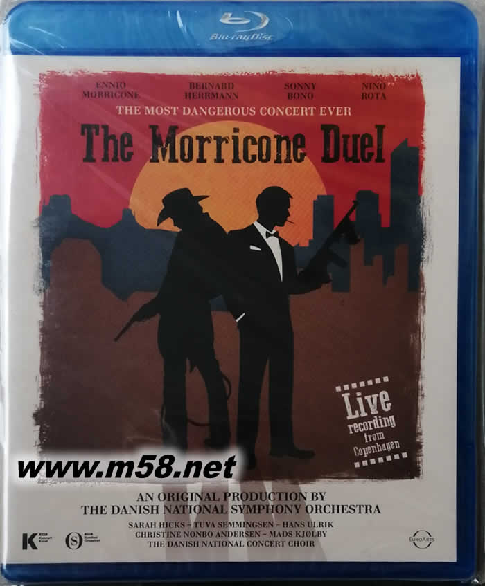莫里康內(nèi) 決斗 電影配樂音樂會(huì) The Morricone Duel - Blu-ray 藍(lán)光BD專輯正面圖片