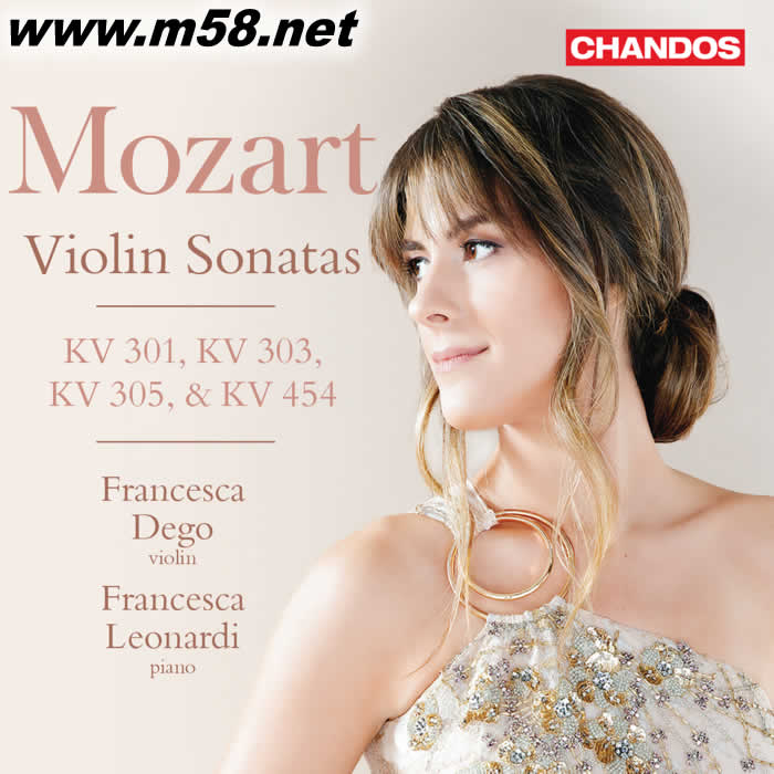 Mozart: Violin Sonatas(小提琴與鋼琴)專輯正面圖片