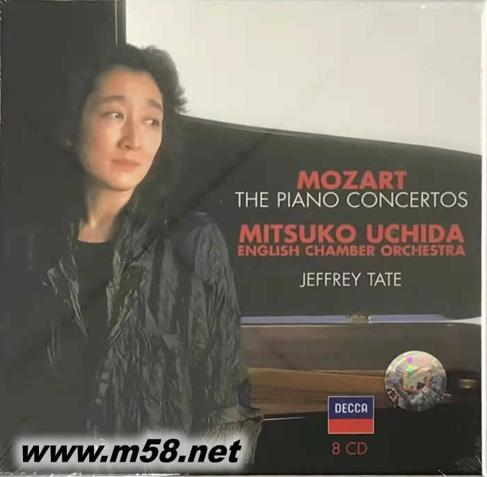 莫札特:鋼琴奏鳴曲全集Mozart:The Piano Sonatas 8CD套裝專輯正面圖片