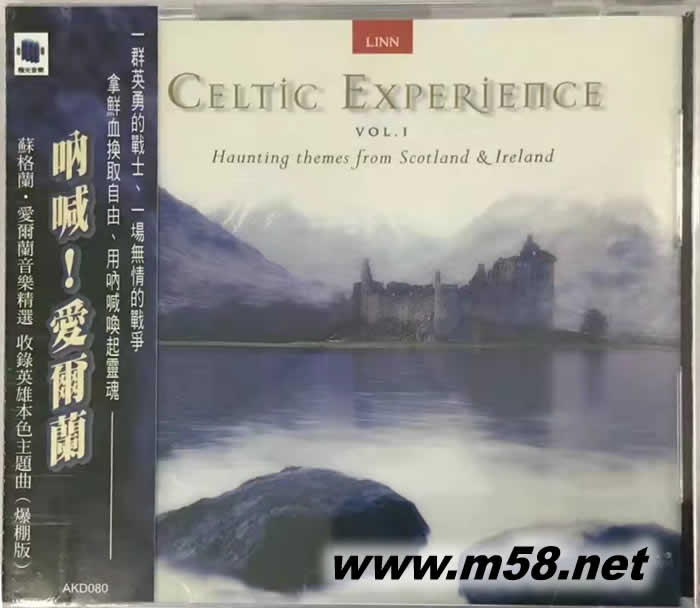 極佳的空間感與漂亮的音樂質感:吶喊!愛爾蘭 CELTIC EXPERIENCE專輯正面圖片