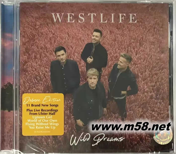 Wild Dreams 狂野之夢(15首歌)專輯正面圖片