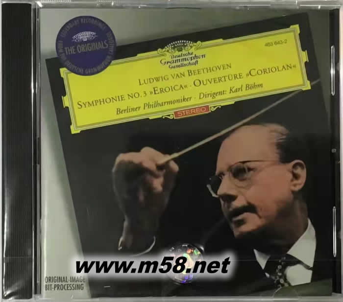 貝多芬 第三號交響曲 英雄 Karl Bohm - Beethoven: Symphony No. 3 CD (大禾花版)專輯正面圖片