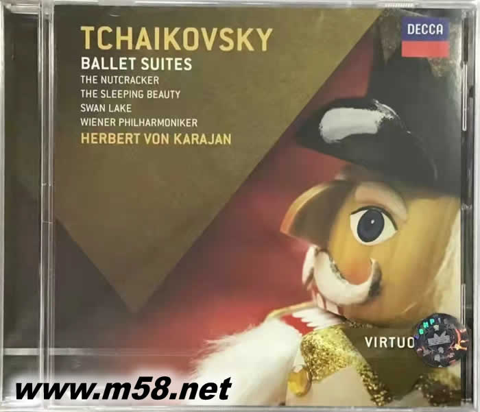 TCHAIKOVSKY BALLET SUITES 柴可夫斯基:芭蕾組曲 VIRTUOSO大師系列專輯正面圖片