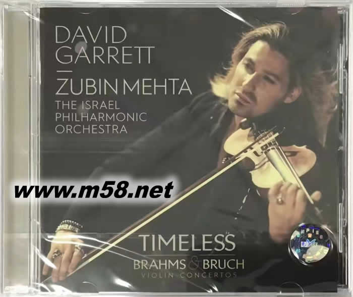Timeless Brahms & Bruch Violin Concertos 永恆布拉姆斯與布魯赫 小提琴協奏曲專輯正面圖片