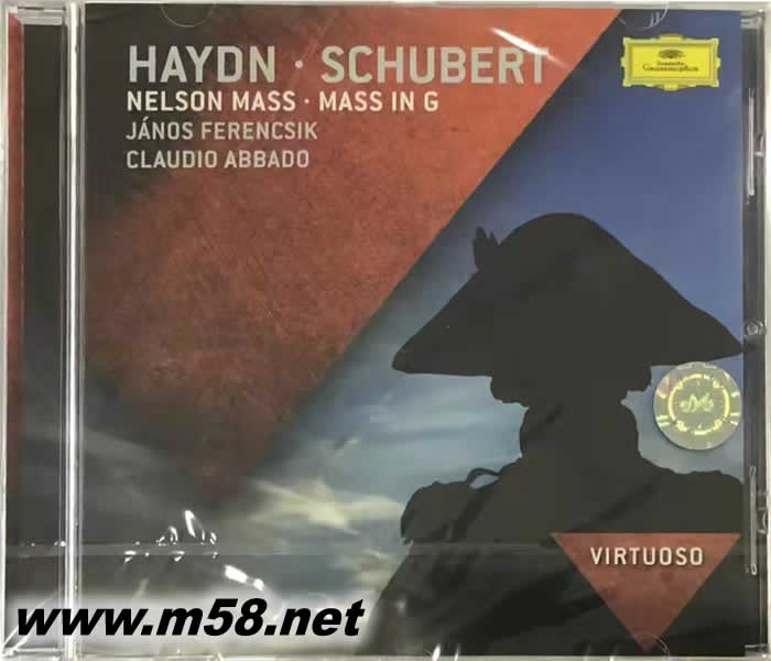 海頓:尼爾遜彌撒、舒伯特:G大調(diào)彌撒 VIRTUOSO大師系列專輯正面圖片