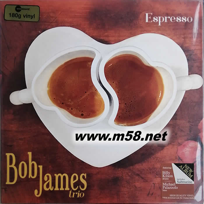 爵士鋼琴三重奏(鍵盤、鼓、貝斯) Espresso 濃縮咖啡 黑膠專輯背面圖片