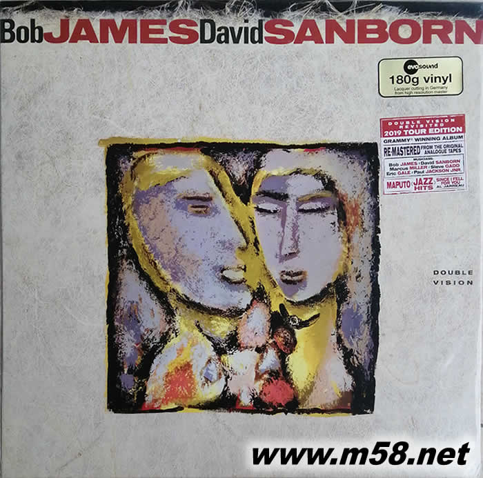 爵士鋼琴、薩克斯跨界大師的合作-- Double Vision 黑膠專輯正面圖片