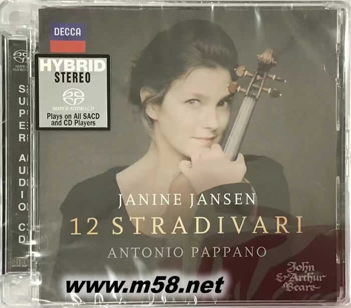 12 Stradivari 12寶琴 SACD專輯正面圖片