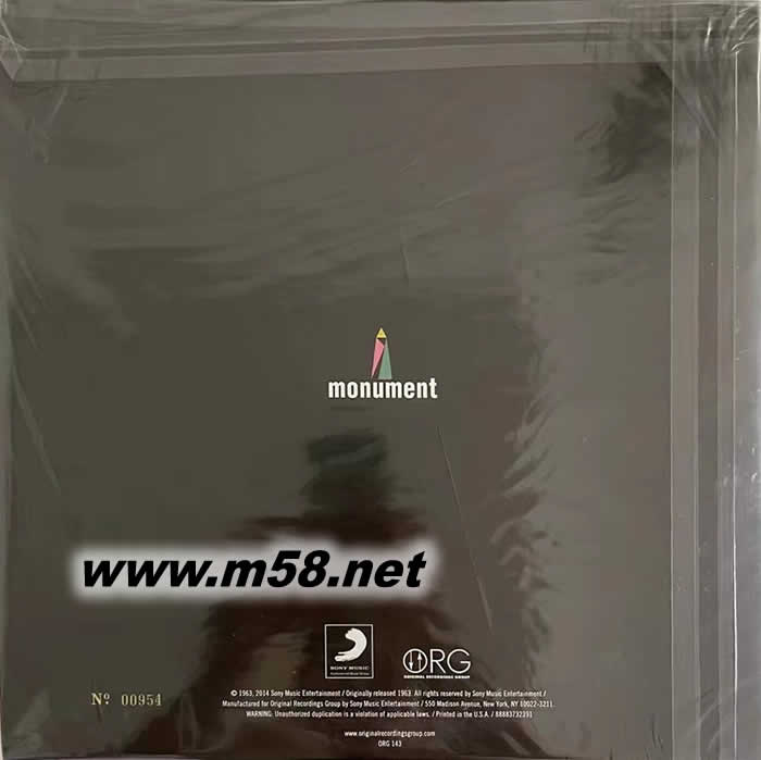 在夢(mèng)里 IN DREAMS (鄉(xiāng)村) 180g 33RPM LP 黑膠專輯背面圖片