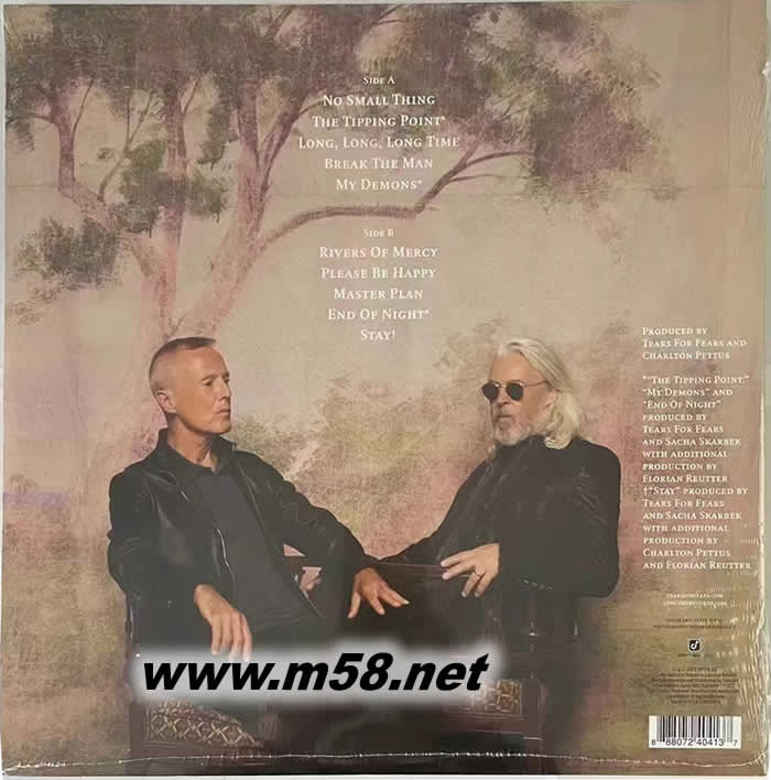 臨界點 The Tipping Point 黑膠專輯背面圖片