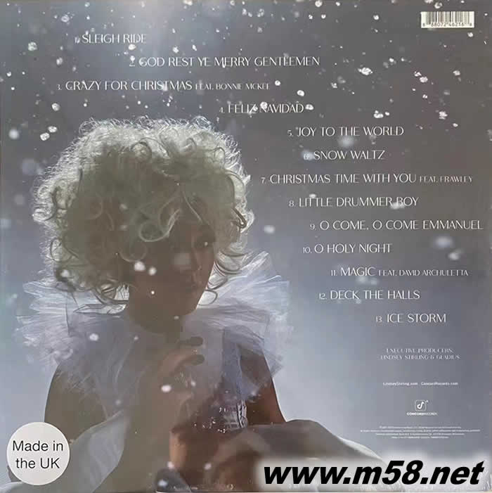 魔琴少女小提琴手 180g 33RPM LP同名 黑膠專輯背面圖片