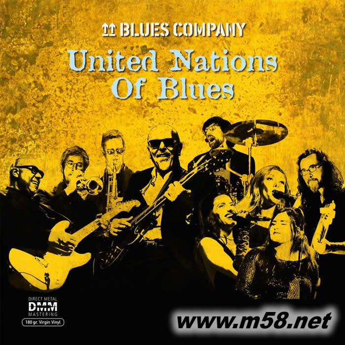 藍(lán)調(diào)公司United Nations Of Blues 雙黑膠專輯正面圖片