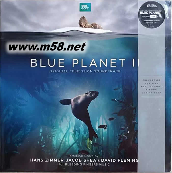 BLUE PLANET II 藍色星球電影原聲 黑膠專輯正面圖片