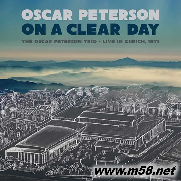 奧斯卡爵士三重奏 晴天 蘇黎士現場1971 ON A CLEAR DAY - LIVE IN ZURICH, 1971 (2LP)雙黑膠專輯正面圖片