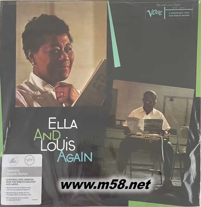 ELLA AND LOUIS AGAIN 艾拉與路易斯 爵士夫妻 黑膠專輯正面圖片