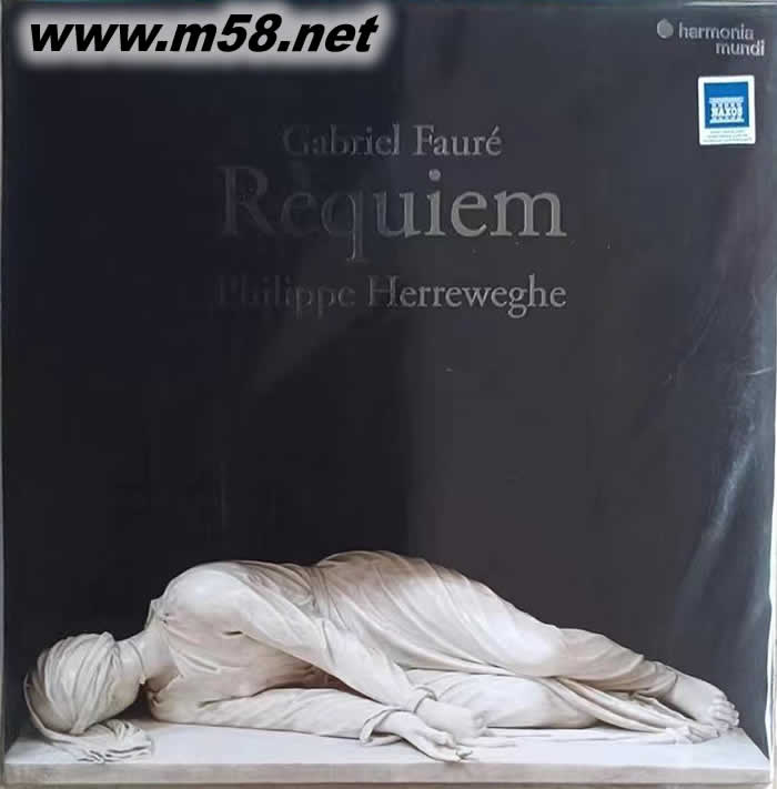 福雷 安魂曲 REQUIEM PHILPPE HERREWEGHE 黑膠專輯正面圖片