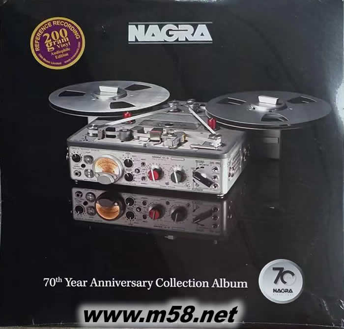 南瓜傳世典藏:瑞士Nagra - 70周年紀念 發燒典藏精品 NAGRA 70TH YEAR ANNIVERSARY COLLECTION ALBUM 45轉 黑膠專輯正面圖片