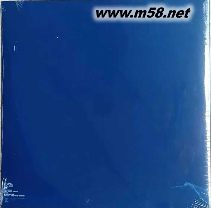 民謠詩人 BLUE 180g 33RPM LP 黑膠專輯背面圖片