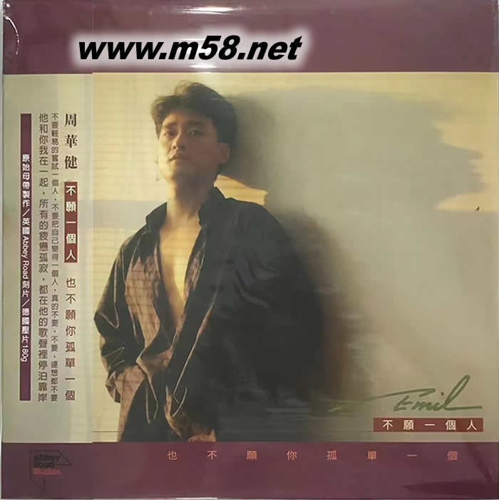 不愿一個人 黑膠專輯正面圖片