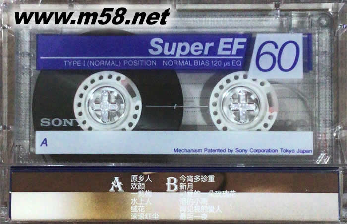 鐘愛一生 1:1DSD珍藏直錄磁帶專輯背面圖片
