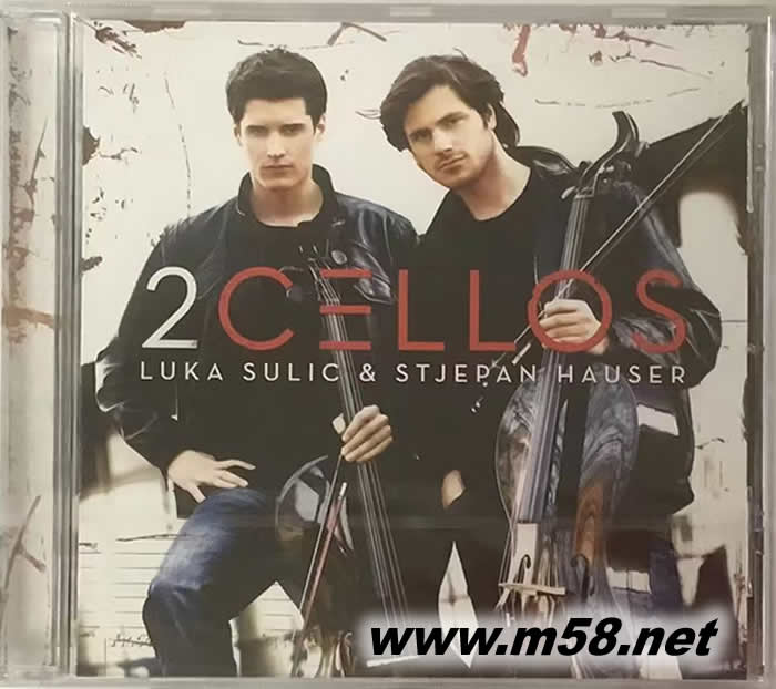 2CELLOS(LUKA Sulic & STJEPAN Hauser) 大提琴雙杰專輯正面圖片