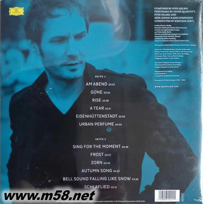 袖珍交響曲 Pocket Symphonies 黑膠(DG唱片125周年紀念版)專輯背面圖片