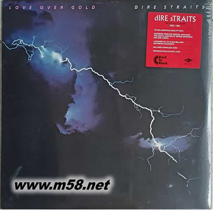 LOVE OVER GOLD 情比金堅 黑膠專輯正面圖片