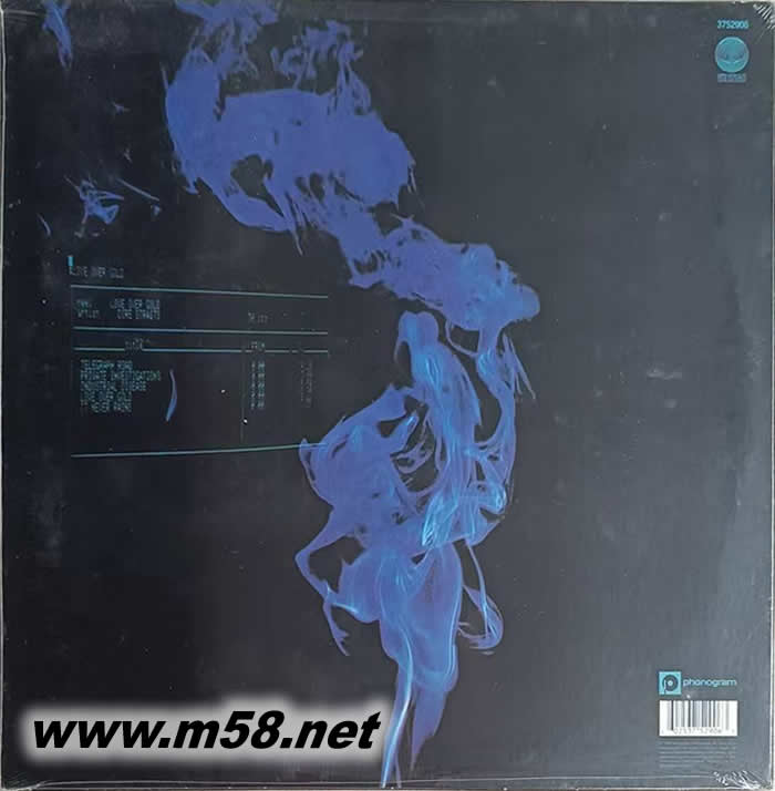 LOVE OVER GOLD 情比金堅 黑膠專輯背面圖片