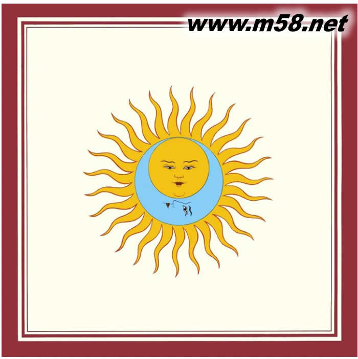 肉凍內的云雀之舌 Larks Tongues In Aspic 雙黑膠專輯正面圖片