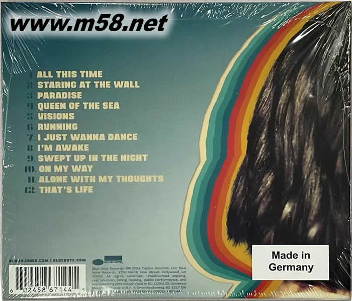 VISIONS 嶄新視界專輯背面圖片