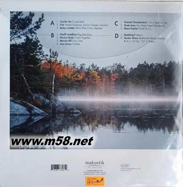 翩美的聲音 北歐音畫鑑賞盤第一輯 Primare - The Sound of Primare,Vol. 1 雙黑膠專輯背面圖片