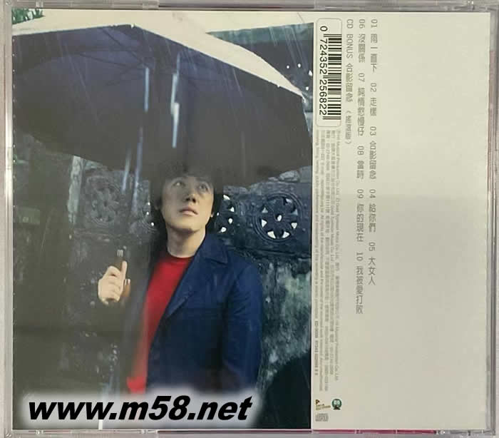 雨一直下(2013版)專輯背面圖片