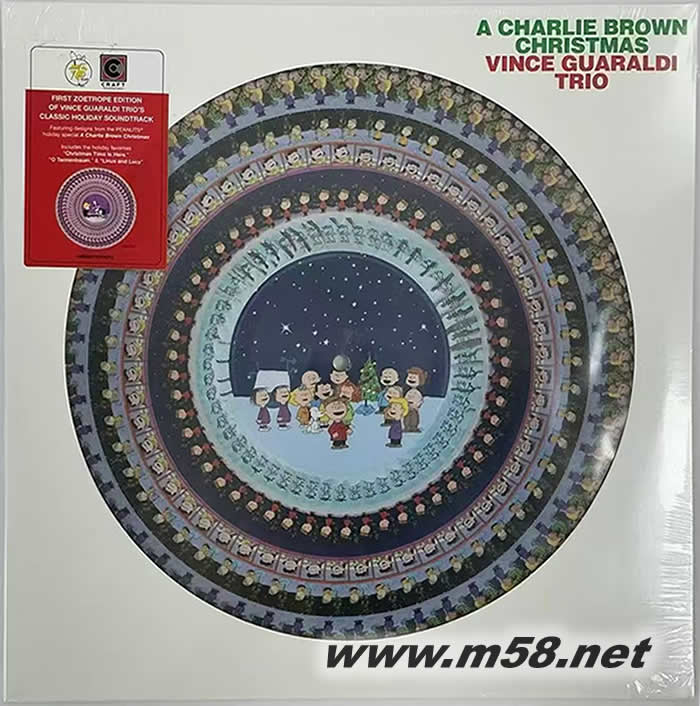 A CHARLIE BROWN CHRISTMAS (爵士三重奏 鋼琴、貝斯、鼓) 黑膠專輯正面圖片