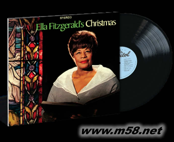 艾拉Ella Fitzgerald’s Christmas 黑膠專輯正面圖片