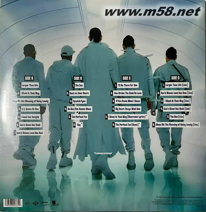 Millennium 2.0 (25th Anniversary 2LP)千禧情2.0 (25周年紀念版2LP) 黑膠專輯背面圖片