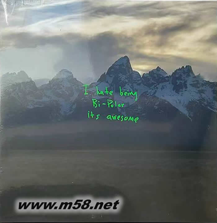 I HATE BEING BI-POLAR ITS AWESOME 我討厭雙相情感障礙,這太棒了 黑膠專輯正面圖片